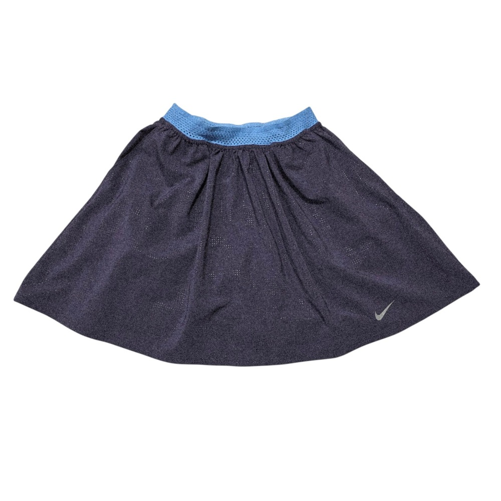 Nike Dri-FIT Athletic Skirt Shorts Purple XS Perforated Mesh Tennis Golf Workout